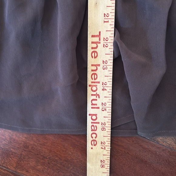 Adrienne Vittadini | New Brown Embellished 3/4 Sleeve Blouse - Picture 9 of 13